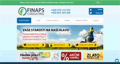 Desktop Screenshot of finaps.cz