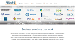 Desktop Screenshot of finaps.nl